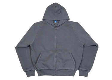 Yeezy x Gap Zip Up Exclusive Hoodie Dark Grey - yeezy-x-gap-zip-up-exclusive-hoodie-dark-grey - View 1 | Next Step