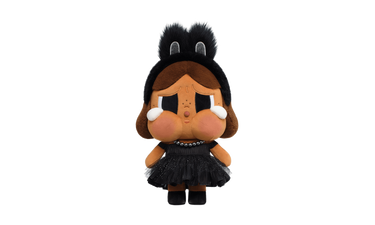 Pop Mart CRYBABY SHINY SHINY Series Plush Doll Black Next Step