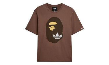 Adidas x BAPE Ape Head Tee Brown