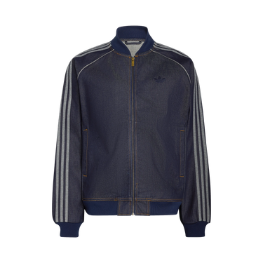 Adidas SST Denim Track Top Indigo Denim