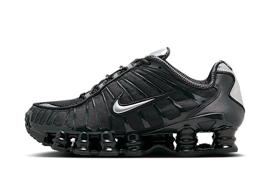 Nike Shox TL Off Black Silver: Shoes with cushioning and urban style