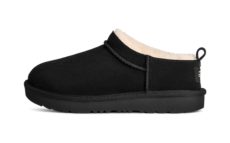 UGG Classic Micro Tøfler Sort (Børn): tøfler som dine børn vil elske