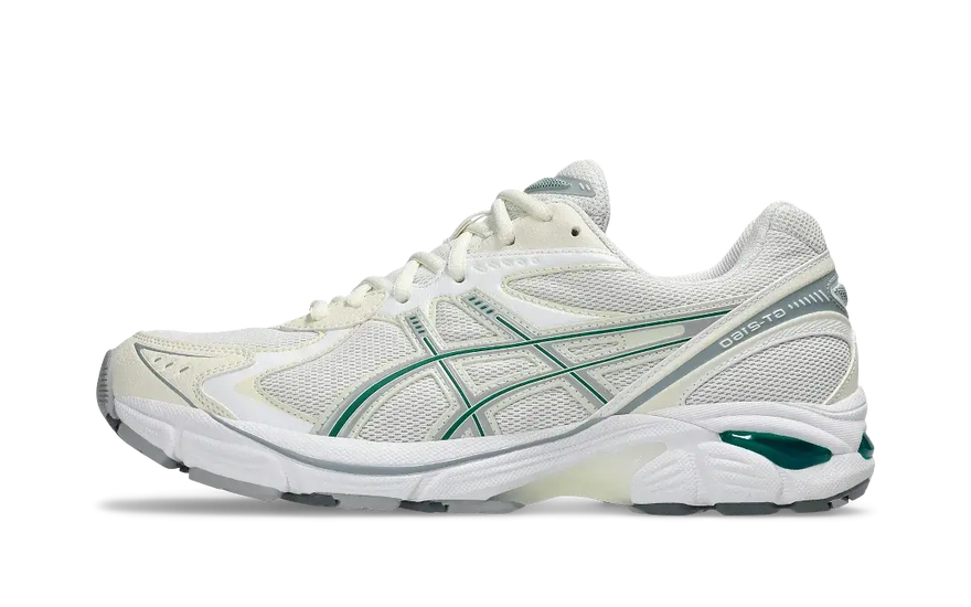 ASICS GT-2160 Cream Jasper Green: estabilidad ligera que estiliza tus entrenos