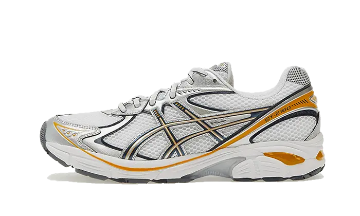 ASICS GT-2160 Bílá Čisté Stříbro Zlato — Pohodlí a styl pro každý běh
