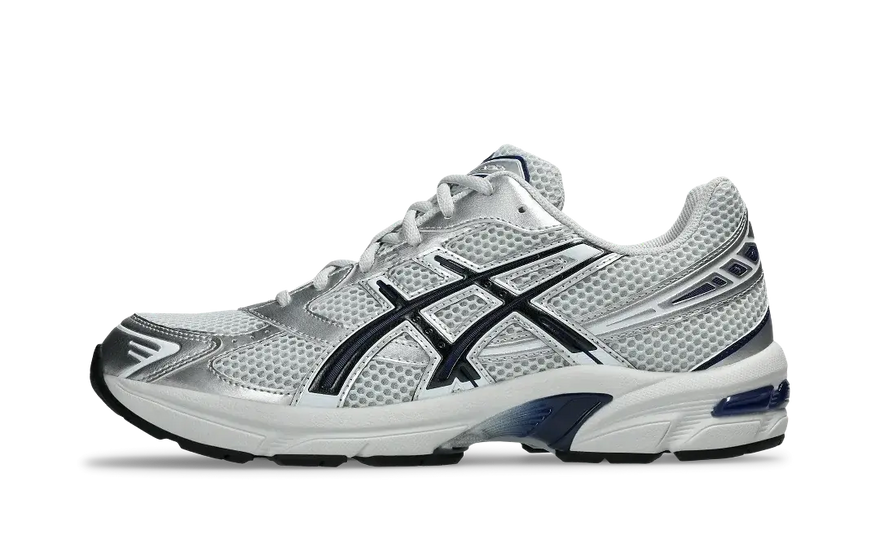 ASICS Gel-1130 Glacier Grey Black : confort GEL et style rétro pour le quotidien