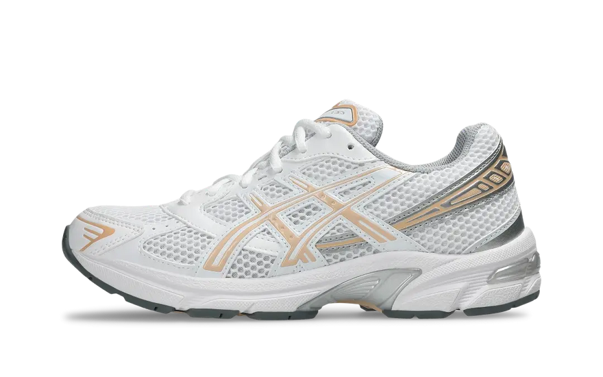 ASICS Gel-1130 Bianco Bisque: comfort GEL e stile cittadino per ogni giorno