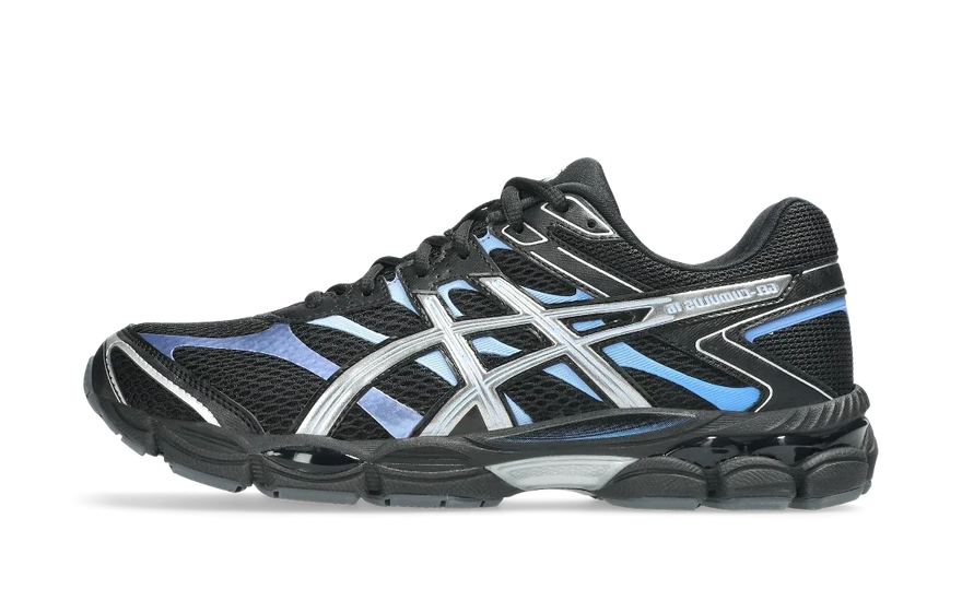 ASICS Gel-Cumulus 16 Black Pure Silver Blue: el runner retro-técnico que domina 2026