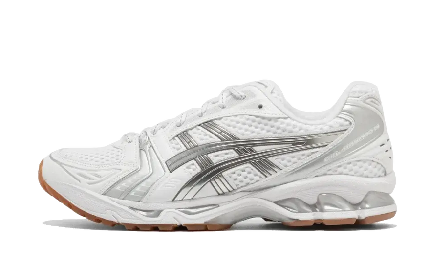 ASICS Gel-Kayano 14 A.P.C. Bianco Argento Puro: stile sobrio e ammortizzazione Gel ad ogni passo