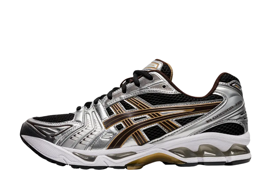 ASICS Gel-Kayano 14 Black Coffee Silver — Comodidad y estabilidad para cada kilómetro
