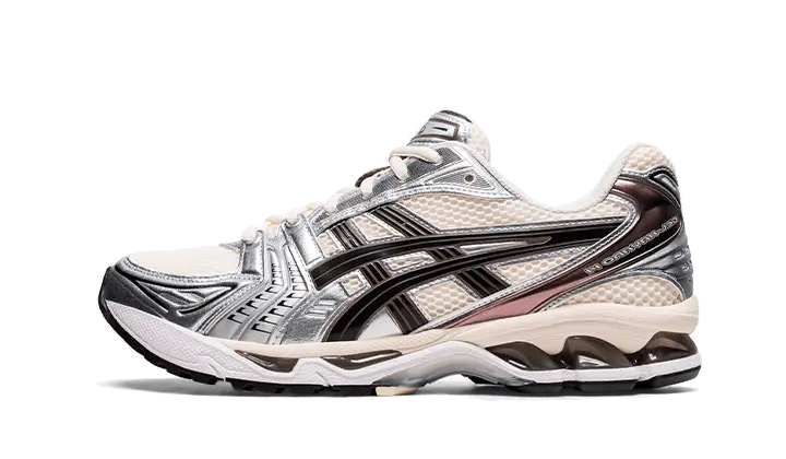ASICS Gel-Kayano 14 Cream Black Metallic Plum: estilo y soporte que enamoran
