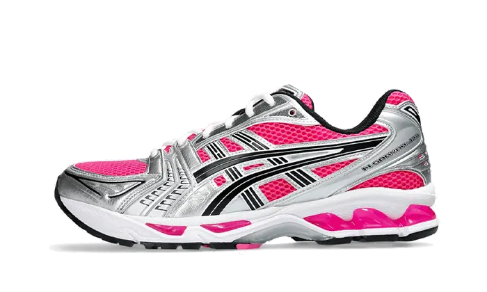 ASICS Gel-Kayano 14 Pink Glo: Rosa stöd och stil för dina löpturer