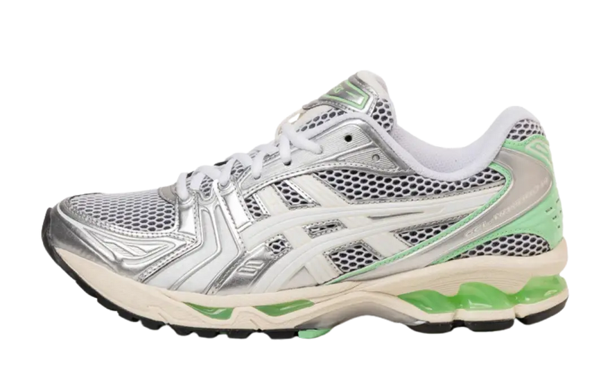 ASICS Gel-Kayano 14 Silver Lime: stabilność i styl na każdym kroku