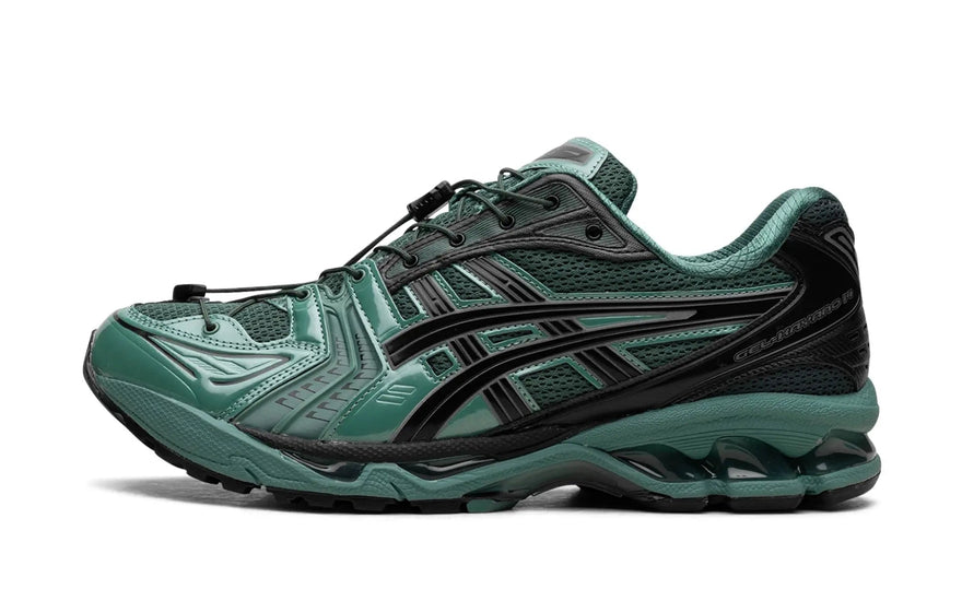 ASICS Gel-Kayano 14 Inalterato Pacchetto Meraviglie Infinite Verde — comodità e stile per ogni corsa