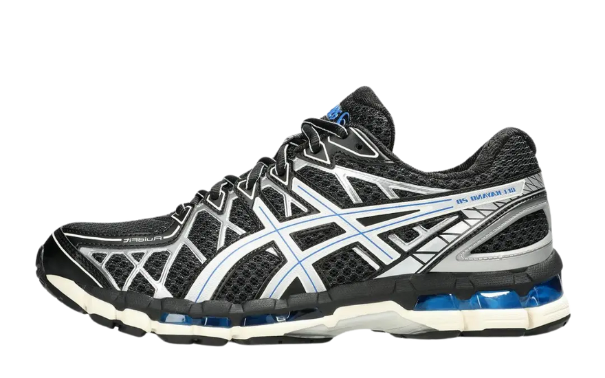 ASICS Gel-Kayano 20 Black Pure Silver: estabilidad, confort y estilo urbano