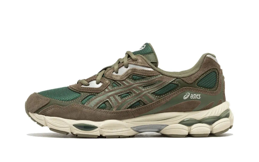 ASICS Gel-NYC Grove Olive Canvas: de stadschoen die retrostijl en draaggemak verenigt