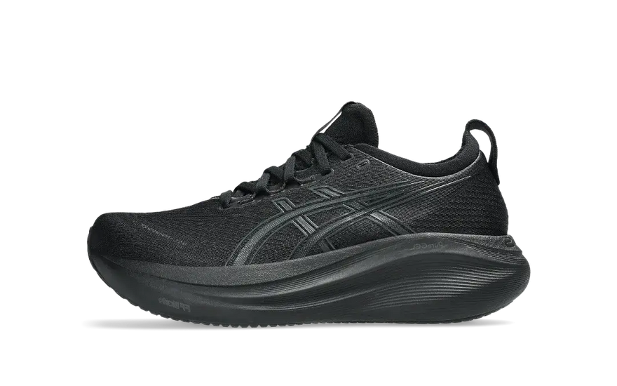 ASICS Gel-Nimbus 27 Negru Gri Grafit — Moalețe și revenire la fiecare pas