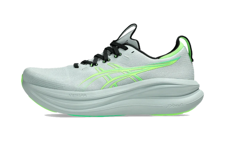 ASICS Gel-Nimbus 28 Cold Moss Illuminate Green: la maxi-amortiguación más ligera del año