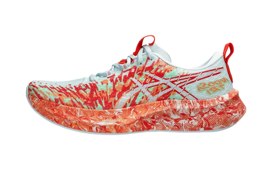 ASICS Noosa Tri 16 Sky Cherry Tomato: la zapatilla de triatlón más rápida de ponerse (review y guía de tallas 2026)