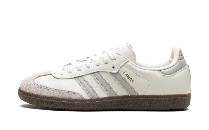 Adidas Samba OG White Granite: klassische Retro-Schuhe aus hochwertigem Leder für deinen täglichen Stil