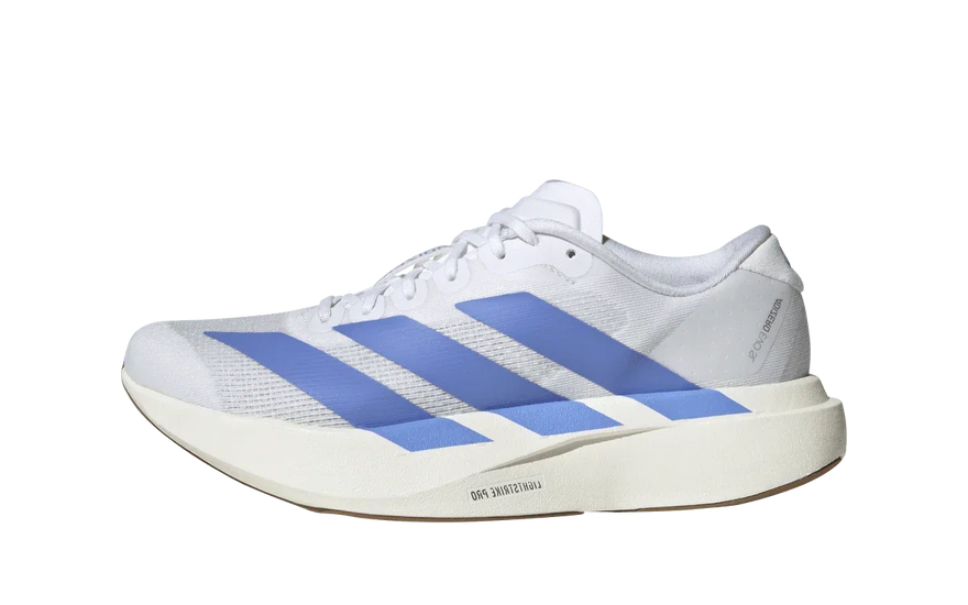 Adidas Adizero Evo SL White Blue Fusion: la zapatilla que arrasa dentro y fuera del asfalto