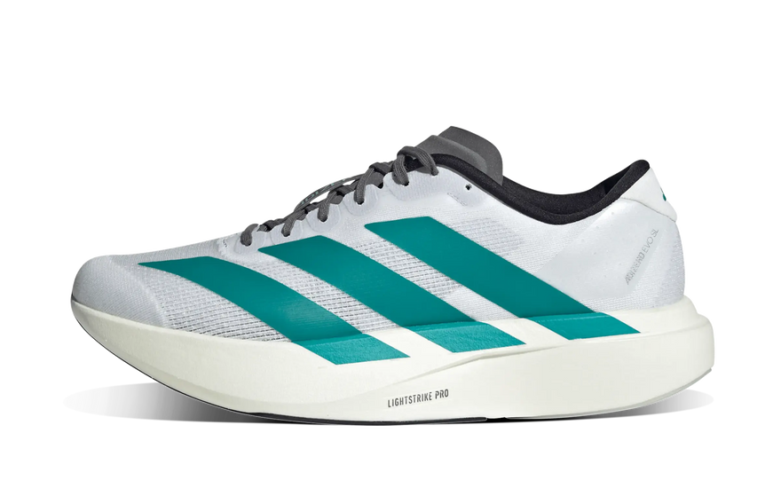 Adidas Adizero Evo SL Vit Ren Teal: Lätthet och stil för att slå rekord