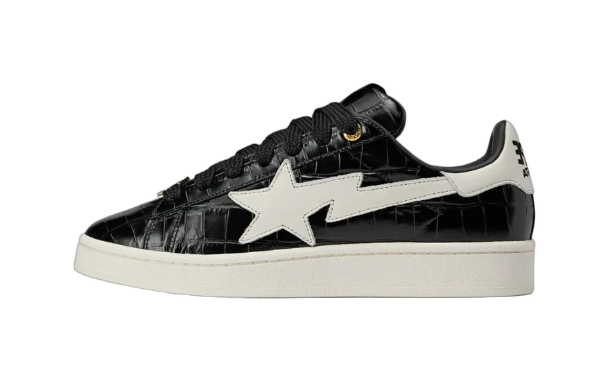 Adidas Campus 00s Bape World Cup Pack Black White — Campus reinventada por Bape