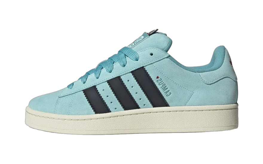 Adidas Campus 00s Core Black Semi Flash Aqua: el suede negro con el acento aqua que lo cambia todo