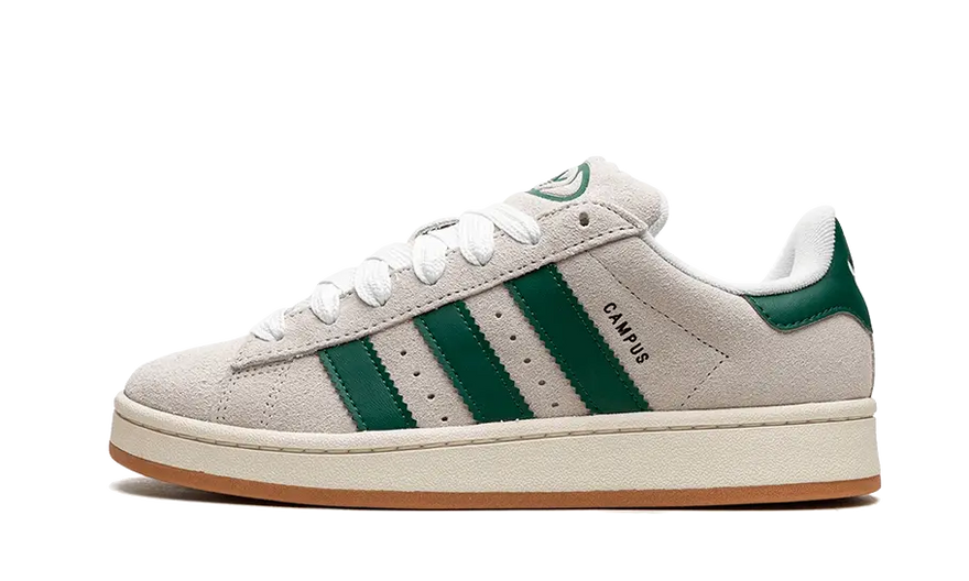 Adidas Campus 00s Crystal White Dark Green — Classiques renouvelées pour votre garde-robe