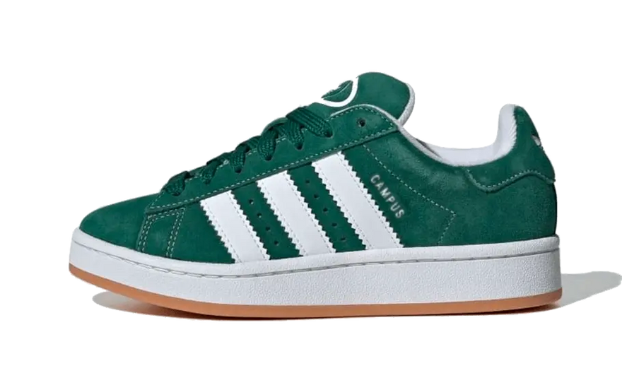 Adidas Campus 00s Dark Green Cloud White (GS) — retro style and comfort for little ones