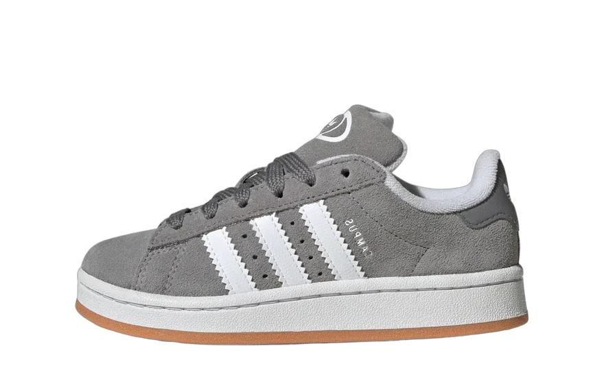 Adidas Campus 00s Elastic Grey White (PS): el Campus sin cordones que los niños se ponen solos