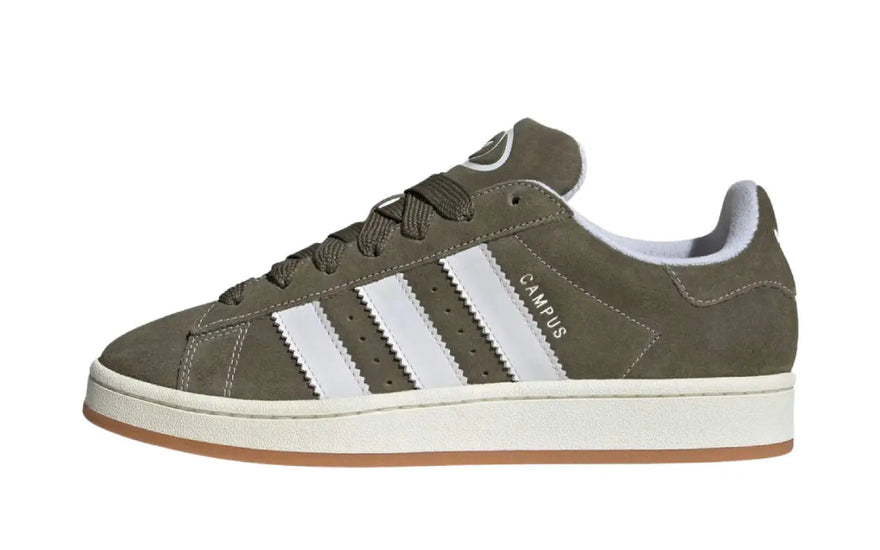 Adidas Campus 00s Olive Strata White Gum: el clásico retro en tono oliva que necesitas