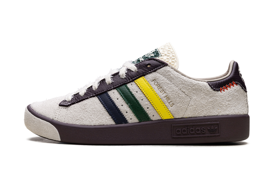 Adidas Forest Hills Brain Dead Cream White: la zapatilla de tenis mas ligera de 1976 vuelve con textura