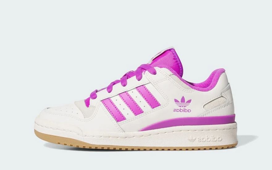 Adidas Forum Low CL Cloud White Purple Burst Cream White: la guía completa de talla, materiales y looks