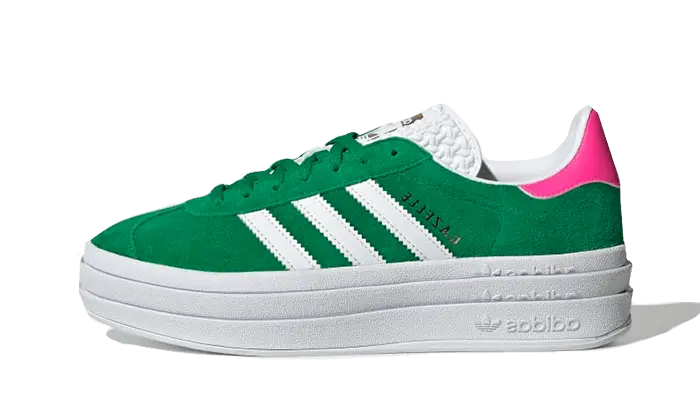 Adidas Gazelle Audace Verde e Rosa Lucido: Scarpe iconiche in verde e rosa