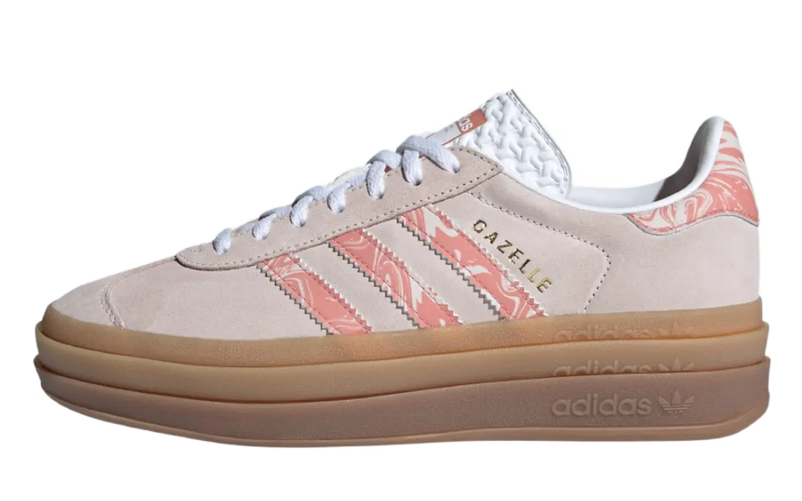 Adidas Gazelle Bold Putty Mauve — Mauve sneakers with vintage style and modern spirit