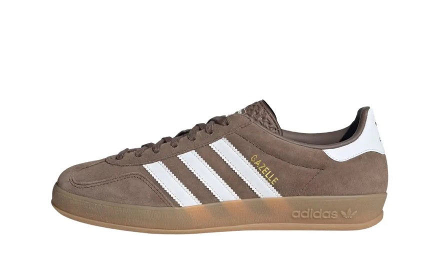 Adidas Gazelle Indoor Earth Strata Bílá Zlatá Kovová: retro styl s městským duchem