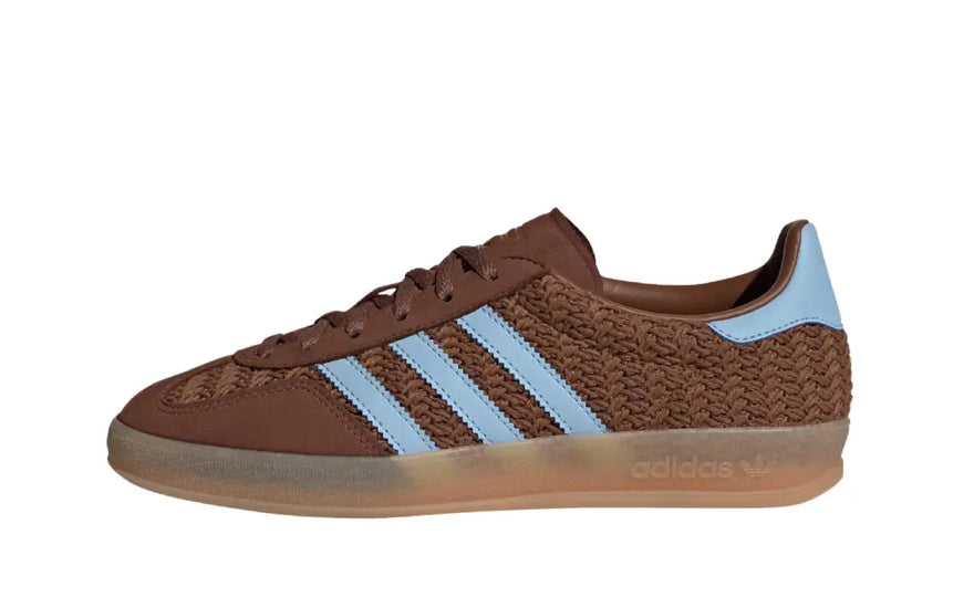 Adidas Gazelle Indendørs Brugt Brun Klar Himmel Gummi – retrostil og moderne komfort