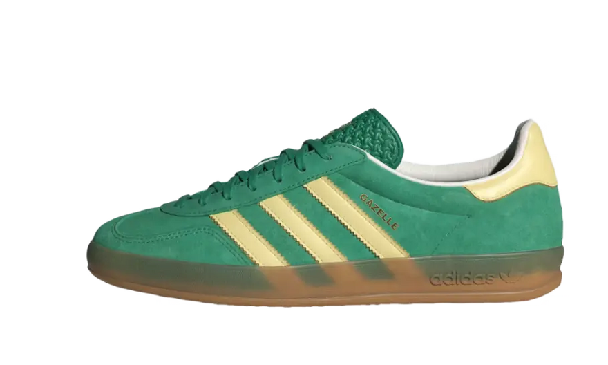 Adidas Gazelle Indoor Semi Court Green — Gamuza verde y confort imprescindible