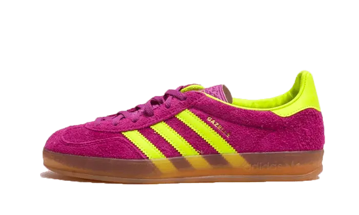Adidas Gazelle Indoor Shock Purple: gamuza vibrante y agarre para interiores