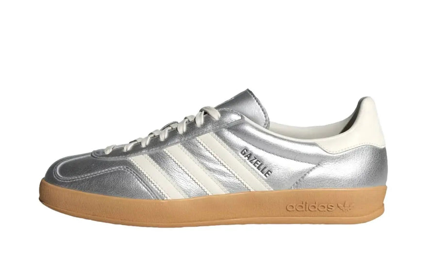Adidas Gazelle Indoor Silver Metallic Core White: el clásico reinventado que necesitas