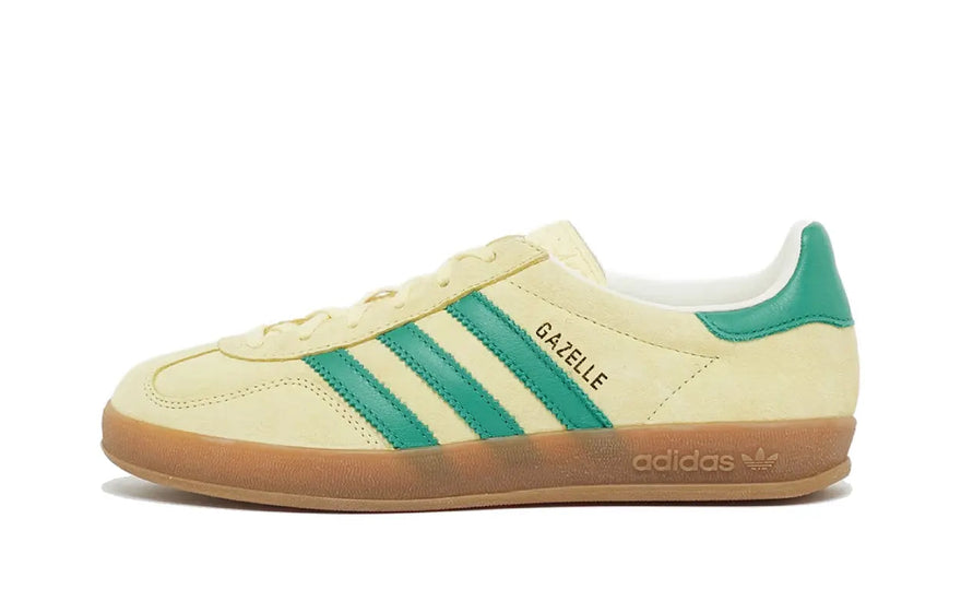 Adidas Gazelle Indoor Yellow Green: estilo retro con toque vibrante