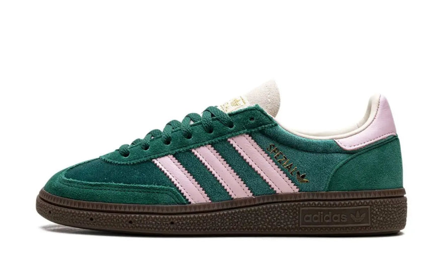 Adidas Handball Spezial Vert Rose Velours : Velours, Couleur et Style Rétro