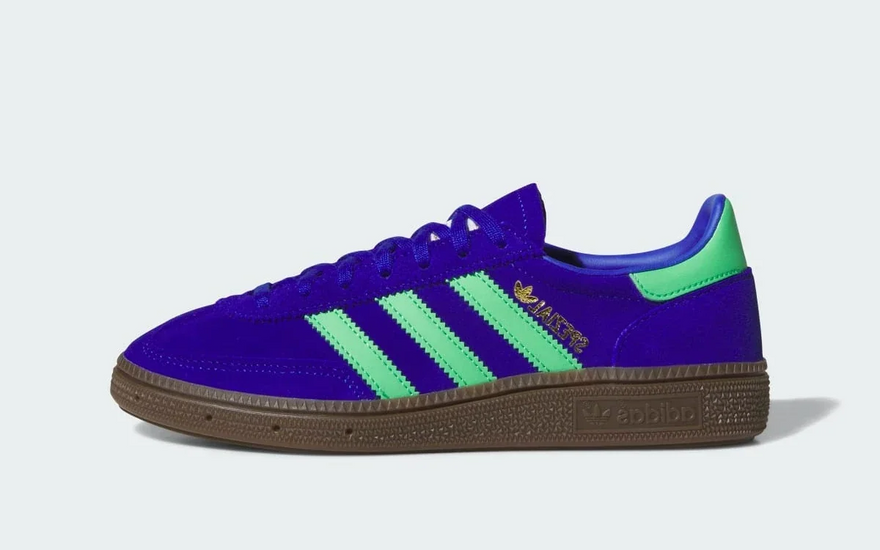 Adidas Handball Spezial Lucid Blue Semi Screaming Green: el archivo de 1979 en su versión más eléctrica