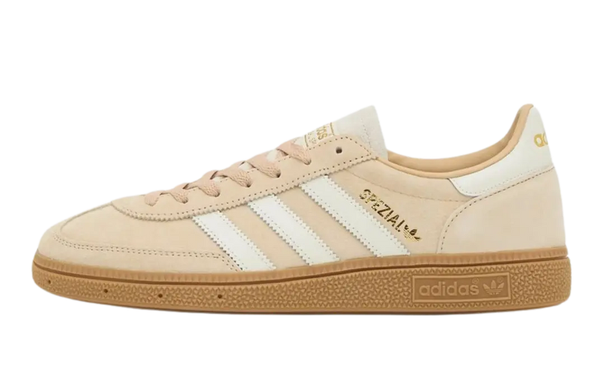 Adidas Handball Spezial Magic Beige — Zapatillas retro con nobuck y suela de goma