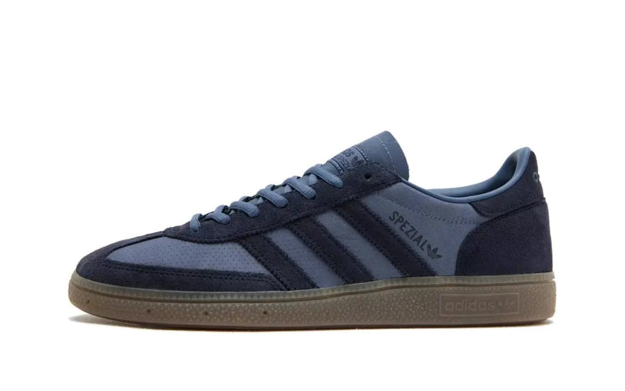 Adidas Handball Spezial Navy Suede - Zapatillas retro en ante azul marino con suela de goma