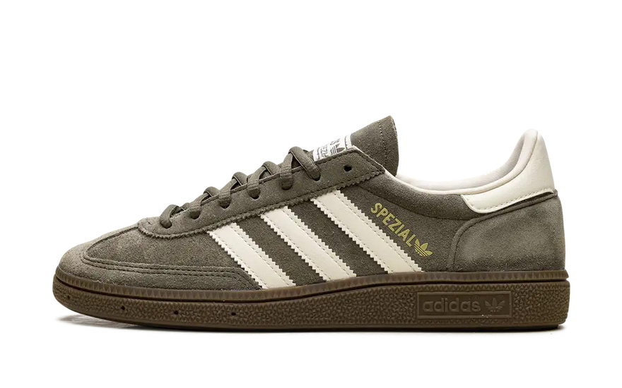Adidas Handball Spezial Olive Strata Cream White — Must-have retro sneakers