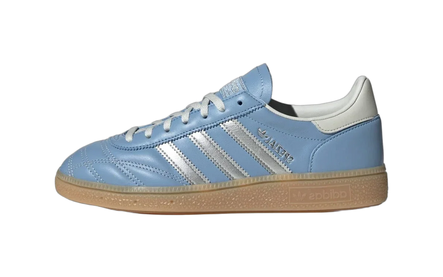 Adidas Handball Spezial Quilted Stitching Ash Blue Silver: la Spezial con relieve que no pasa desapercibida