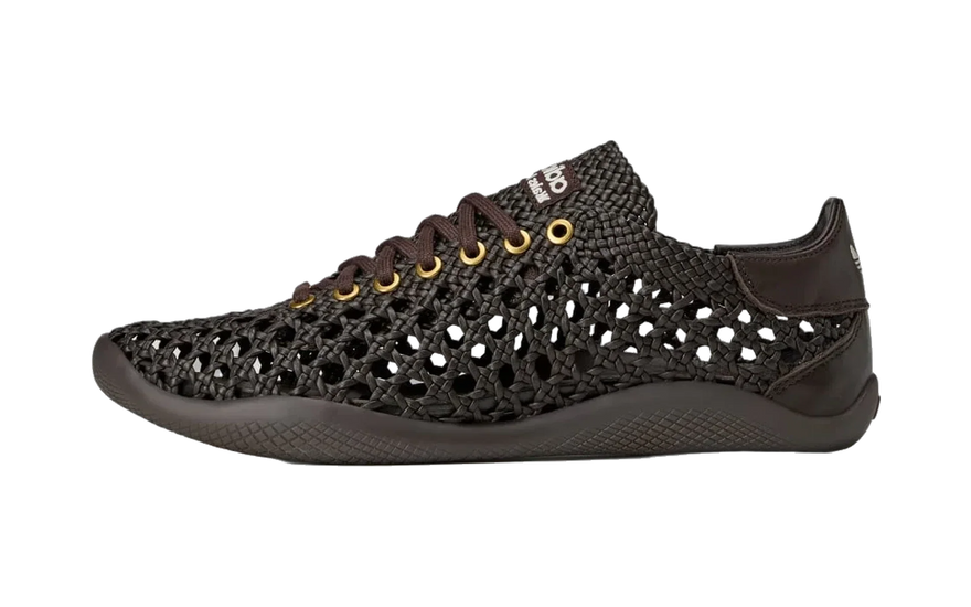 Adidas Karintha Wales Bonner Basketry Dark Brown: la piel tejida a mano que cambia las reglas del low profile
