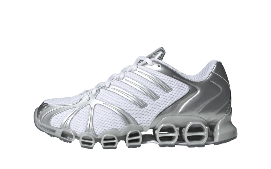 Adidas Mega Ghostride Cloud White Silver Metallic Matte Silver (Women's): la zapatilla Y2K que todo el mundo está fichando en 2026