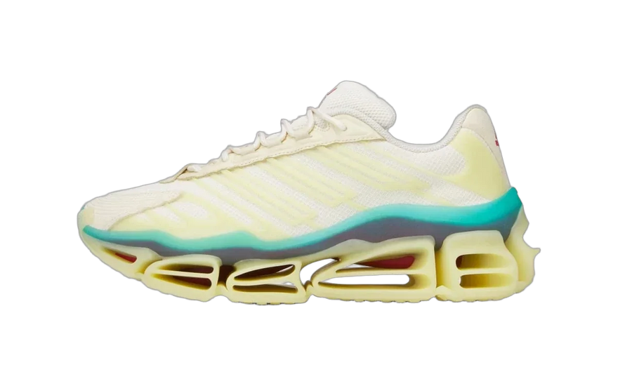 Adidas Megaride AG Willy Chavarria Cream White Yellow: la colaboración que convirtió la pasarela en sneaker